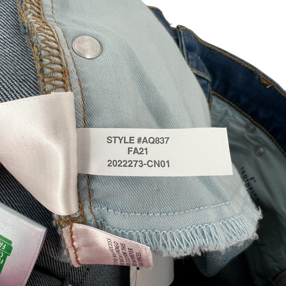 J. Crew 8” Toothpick Jeans in Horse Shoe Wash AQ837 - Picture 11 of 13